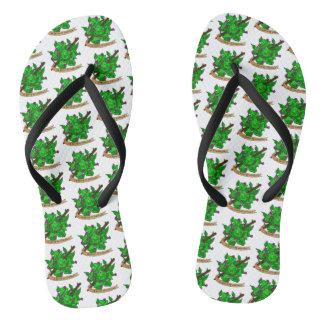 Druiden-Würfel Badesandalen