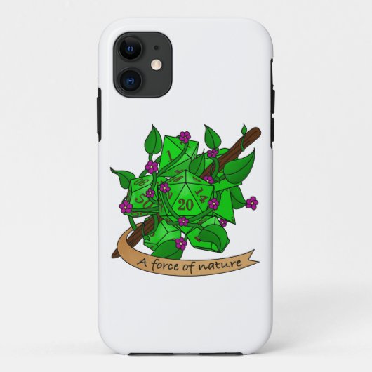 Druiden-Würfel Case-Mate iPhone Hülle (Rückseite)