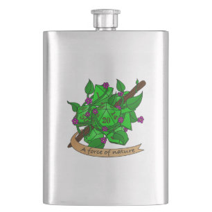 Druiden-Würfel Flachmann