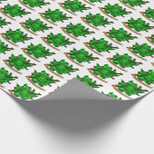 Druiden-Würfel Geschenkpapier (Ecke)
