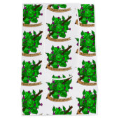 Druiden-Würfel Mittlere Geschenktüte (Rückseite)