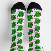 Druiden-Würfel Socken (Oben)