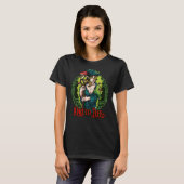 Druidenleben, Frauenwitz, Zauberer, Waldmühle T-Shirt (Vorne ganz)