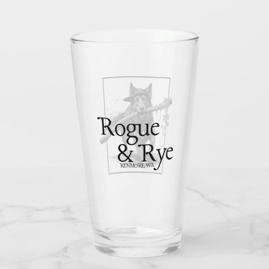 Druider, Rogue & Rye Pint Glas (Rückseite)