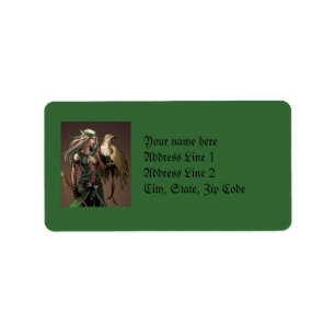 Druidic Adressen-Etikett Adressaufkleber