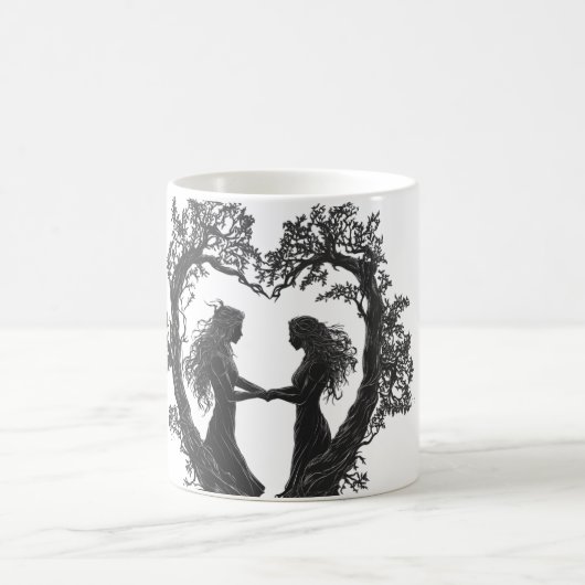 Druidische Hingabe Kaffeetasse (Mittel)