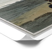 Druidischer Stein in Strather bei Barvas, Insel L Poster (Ecke)