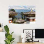 Druk Wangyal Chortens Poster (Heimbüro)