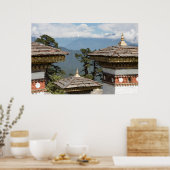 Druk Wangyal Chortens Poster (Küche)