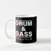 Drum And B Japanese Funny  Kaffeetasse (Links)