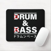 Drum And B Japanese Funny Mousepad (Mit Mouse)