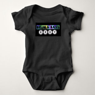 Drum and Bass Baby One-piece EDM music D.J. Deejay Strampler