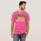 Drum and Bass Dubstep Dnb T-Shirt (Vorne ganz)