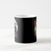 Drum and Bass Electronic Gorilla Vaporwave Music Kaffeetasse (Mittel)