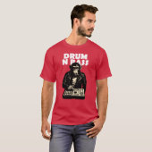 Drum and Bass Monkey T-Shirt (Vorne ganz)
