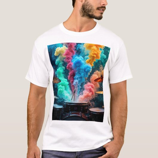 Drum Beats Explosion T-Shirt (Vorderseite)