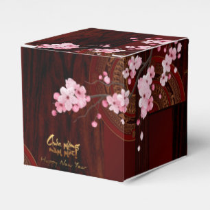 Drum Blossom Tet Hoa Anh Dao Vietnamese Neujahr C Geschenkschachtel