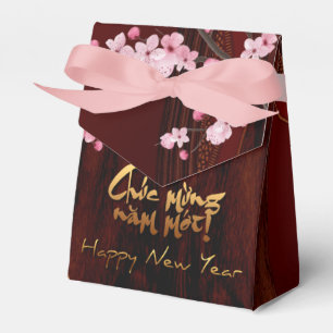 Drum Blossom Tet Hoa Anh Dao Vietnamese New Year T Geschenkschachtel