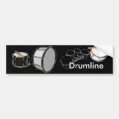 Drum Corps - Blaskapelle - Drumline Autoaufkleber (Vorne)