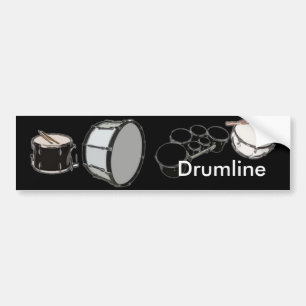 Drum Corps - Blaskapelle - Drumline Autoaufkleber