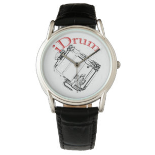 Drum Drummer Marching Wrist Watch Armbanduhr