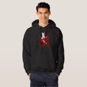 Drum Drummer Trum Music Hoodie (Vorne ganz)