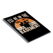 Drum Drummer wird im Untergeschoss Funny Drummer s Notizblock (Rechte Seite)