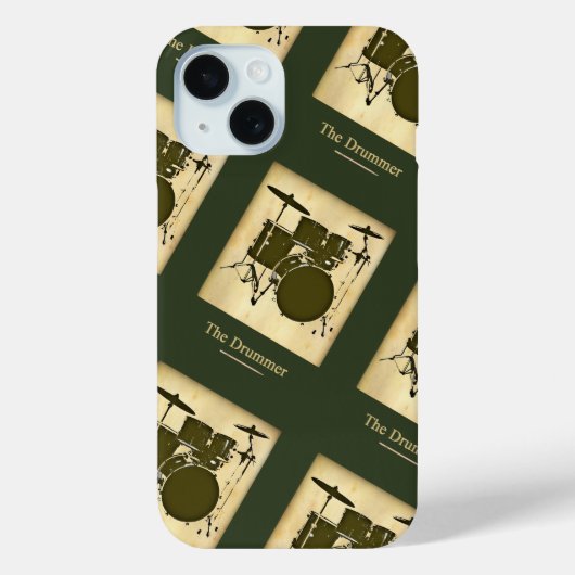 drum / drums Case-Mate iPhone hülle (Rückseite)