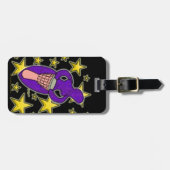 Drum Goddess Luggage Tag Gepäckanhänger (Vorderseite horizontal)
