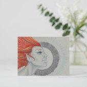 Drum Goddess Postkarte (Stehend Vorderseite)