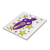 Drum Goddess Tile Fliese (Seite)