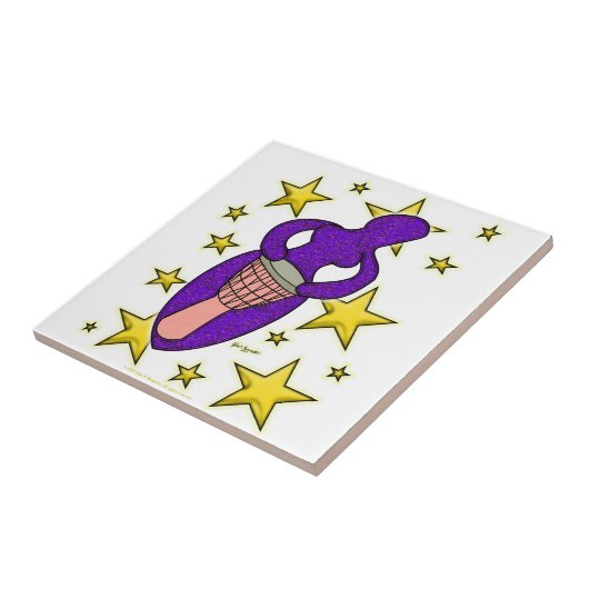 Drum Goddess Tile Fliese (Seite)