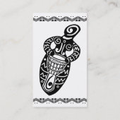 Drum Goddess v.2 Visitenkarte (Rückseite)