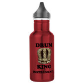 Drum King of Instruments Edelstahlflasche (Links)