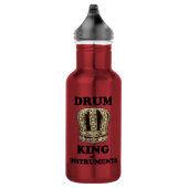 Drum King of Instruments Edelstahlflasche (Rechts)