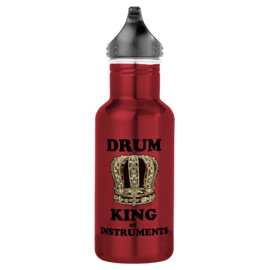 Drum King of Instruments Edelstahlflasche (Rechts)