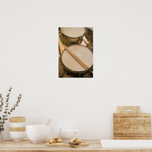 Drum Kit 2 Poster (Küche)