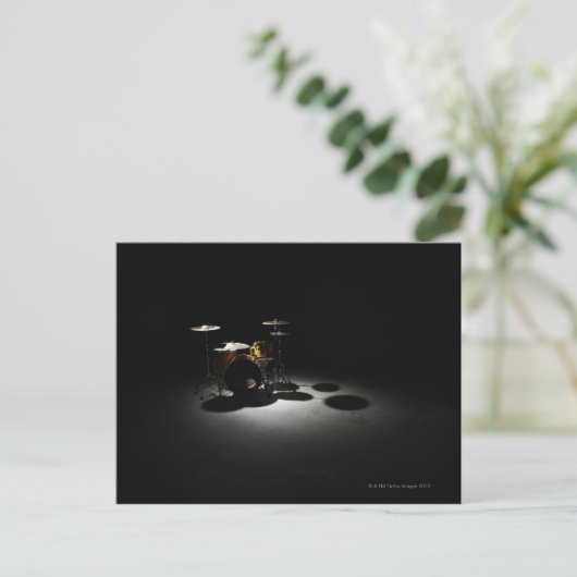 Drum Kit 2 Postkarte (Stehend Vorderseite)