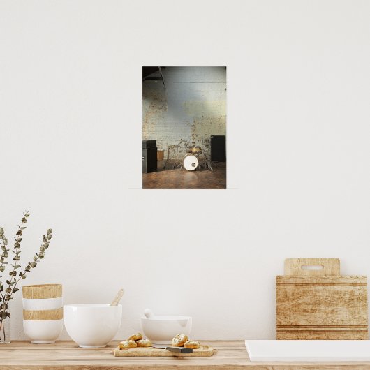 Drum Kit 3 Poster (Küche)