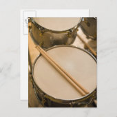 Drum Kit 3 Postkarte (Vorne/Hinten)