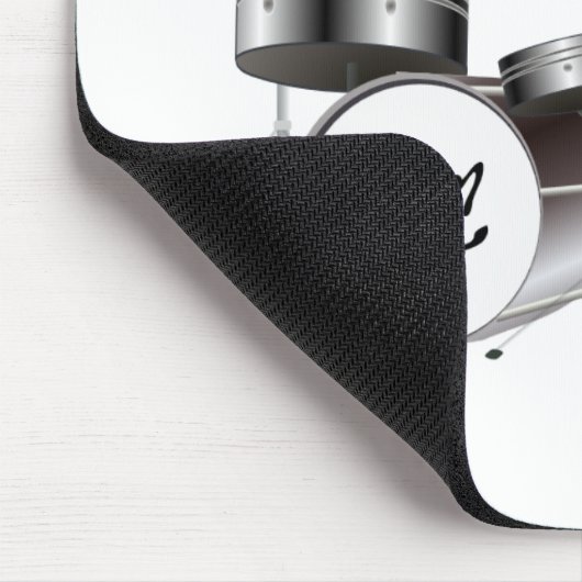 DRUM KIT auf einem Mauspad - I Heftmusik (Ecke)