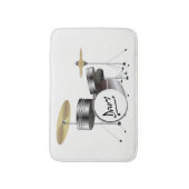 Drum Kit Badematte (Vorderseite Vertikal)