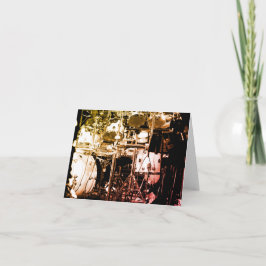 Drum Kit Custom Card Karte