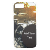 Drum Kit Drummer Rock personalisieren Case-Mate iPhone Hülle (Rückseite)
