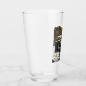 Drum Kit Drummer Rock personalisieren Glas (Rechts)