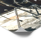 Drum Kit Drummer Rock personalisieren Poster (Ecke)