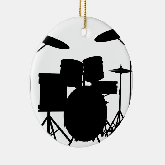Drum Kit Keramik Ornament (Rechts)
