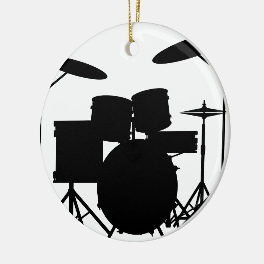 Drum Kit Keramik Ornament (Links)