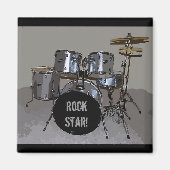 Drum Kit Magnet (Vorne)