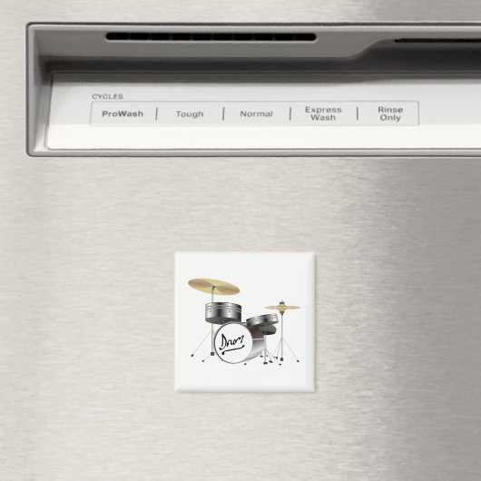 Drum Kit Magnet (In Situ (Geschirrspüler))